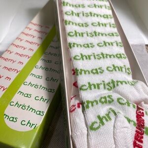 NEW Trumpet Christmas Themed Socks WITH gift box